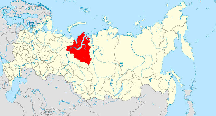 Yamalo-Nenets autonome distrikt i Rusland