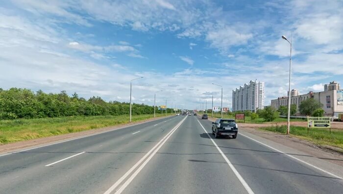 Zagorodnoe snelweg, Orenburg - 18,9 km