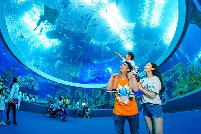 Det største oceanarium i verden