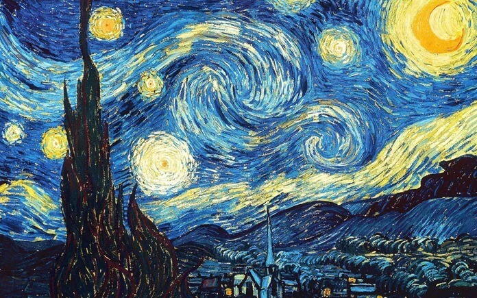 Csillagos éj, Vincent Van Gogh