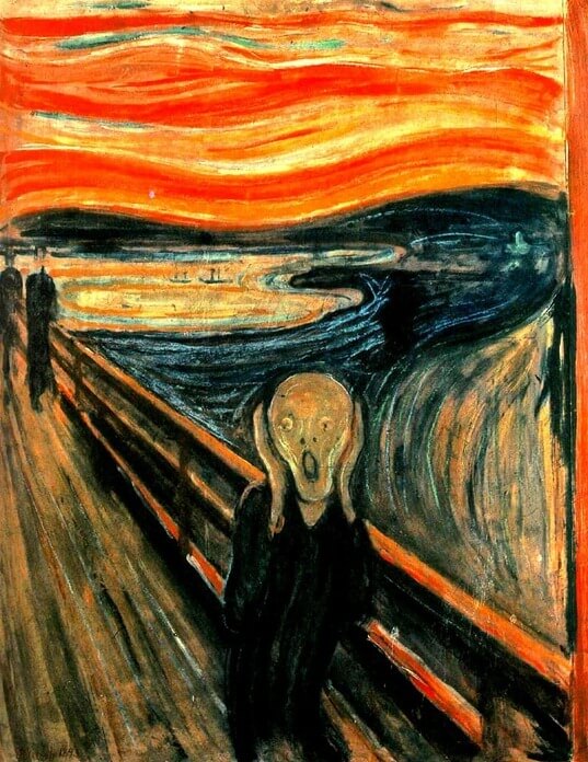 Vrisak, Edvard Munch