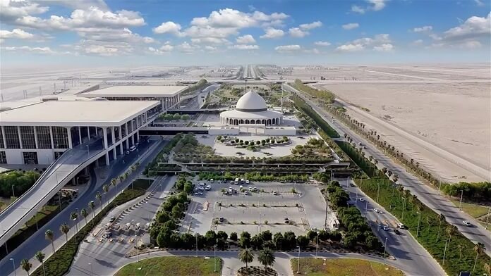 Területenként a világ legnagyobb repülőtere