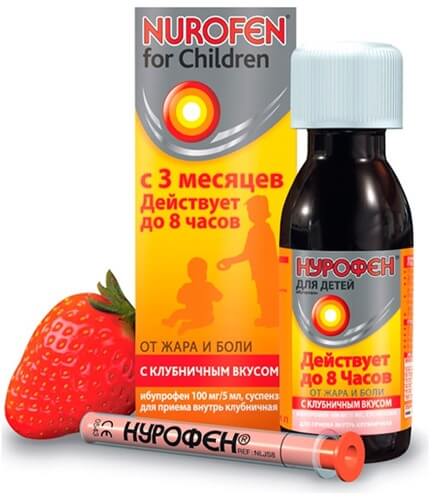 Нурофен за деца - най-доброто детско средство срещу настинка и грип