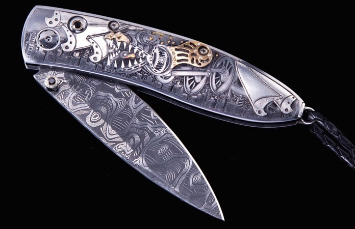 „Monarch Steampunk“ drakono peilis