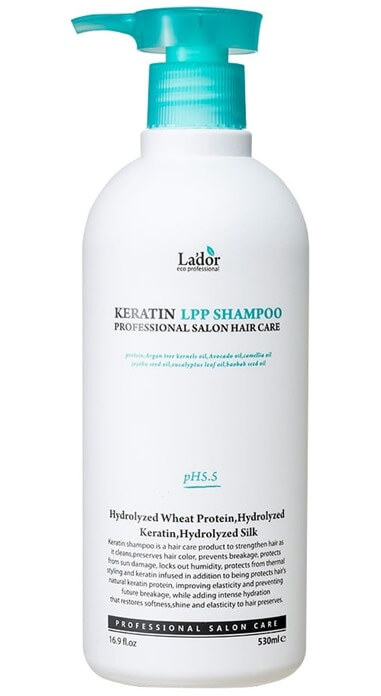 Najlepszy szampon do włosów Lador Keratin LPP