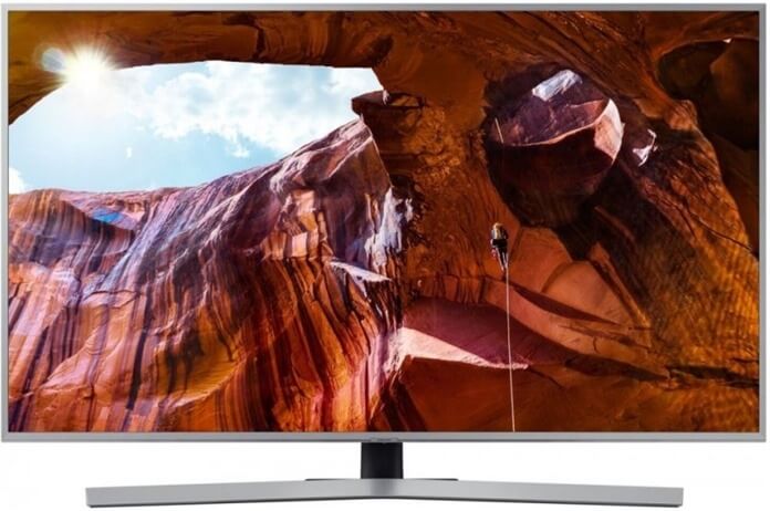 Samsung UE43RU7470U revela classificação de TV de 43 polegadas em 2019