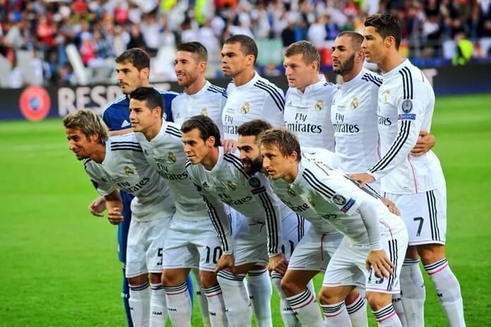 Real Madrid (2014) - gangsa dalam ranking pasukan bola sepak di dunia
