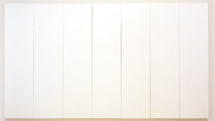 Rauschenberg-pinturas blancas