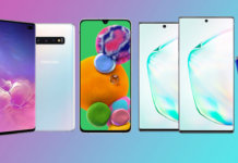 Телефони на Samsung 2020