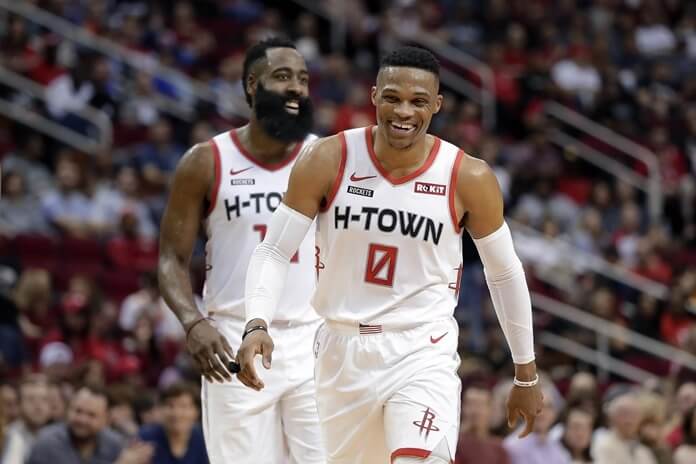 James Harden และ Russell Westbrook